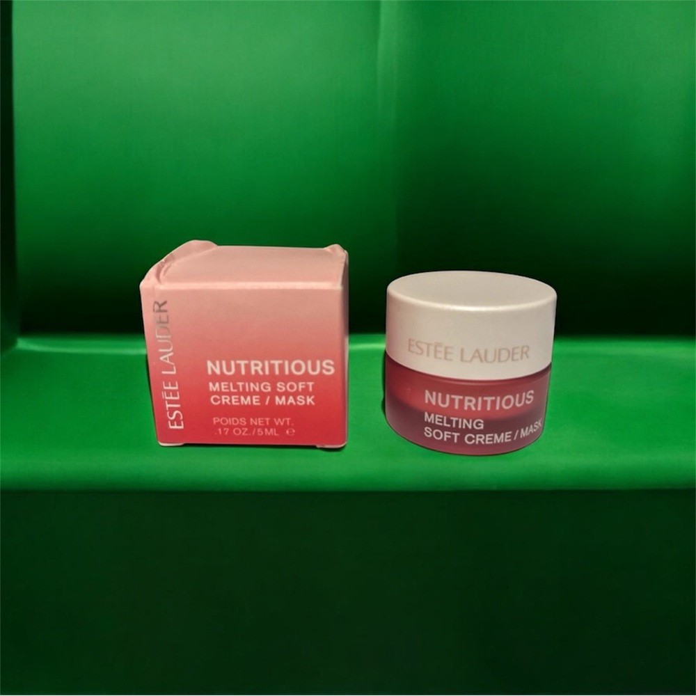 5️⃣Estee Lauder Nutritious Melting Soft Creme/Mask | .17 OZ Or 5 For 25